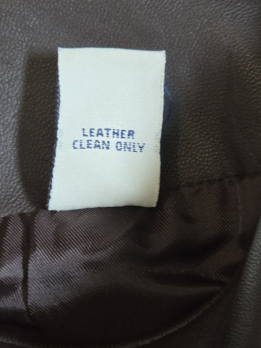 Vintage Lord & Taylor Nappa Leather Pencil Skirt Womens 2P Dark Brown Timeless - Picture 16 of 16